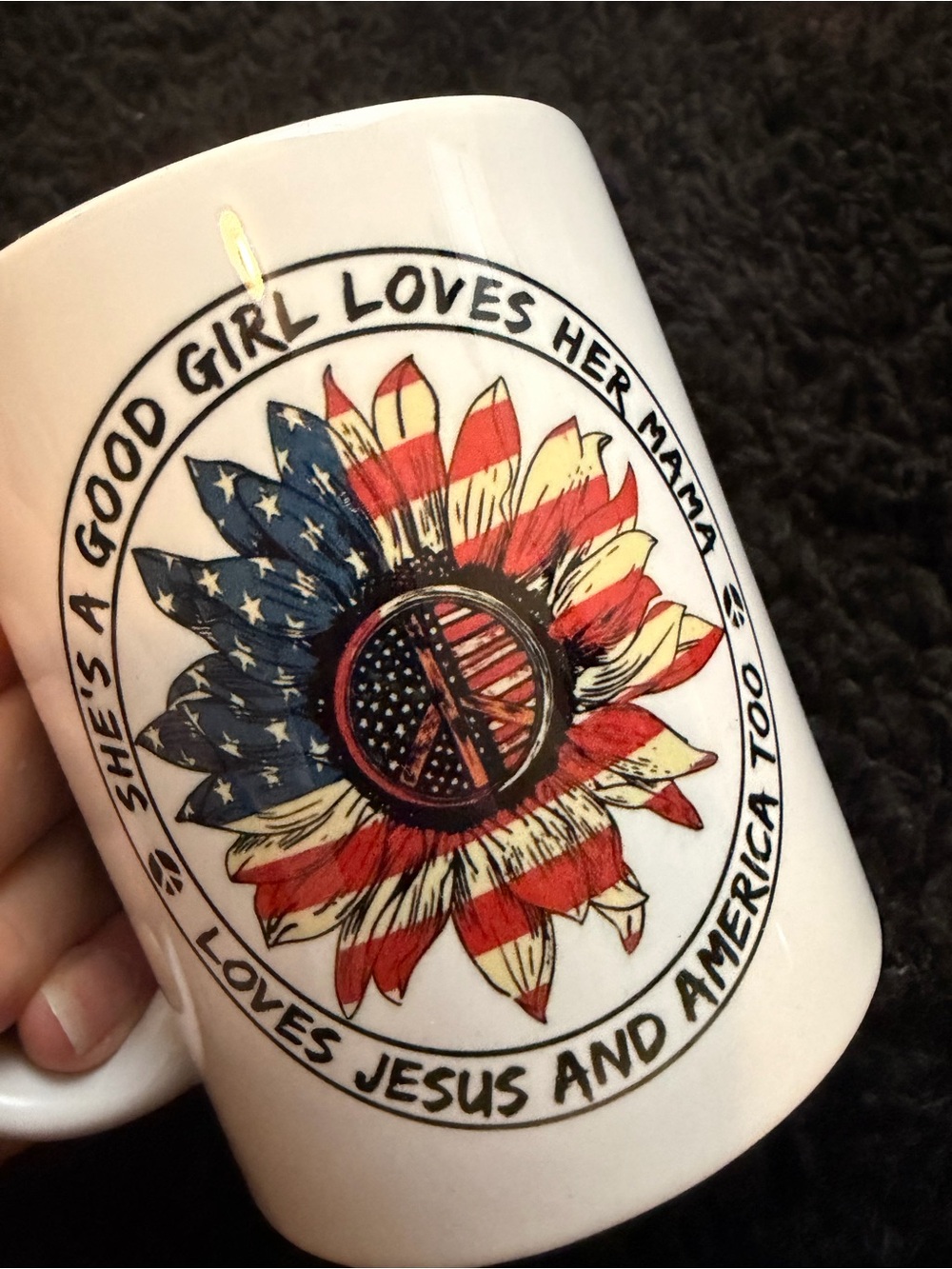 Tom Petty lyric mug